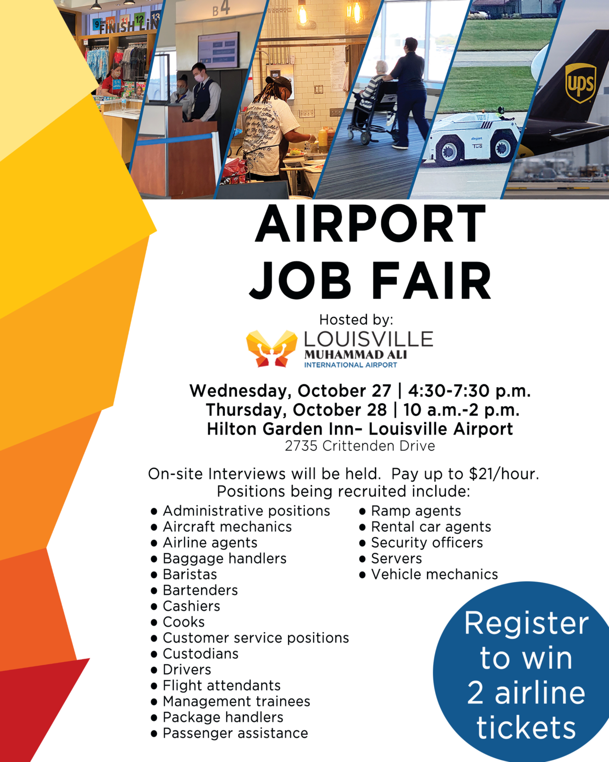 Two Day Job Fair hosted by Louisville Muhammad Ali International